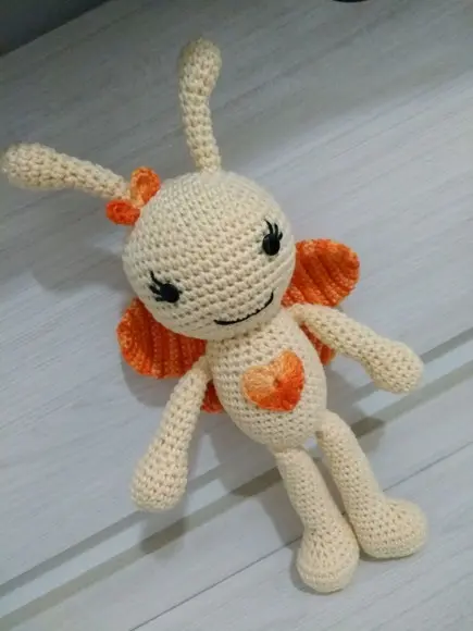 Amigurumi Borboleta