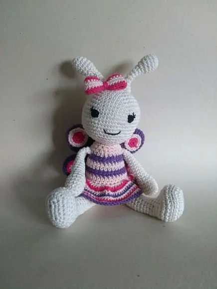 Amigurumi Borboleta