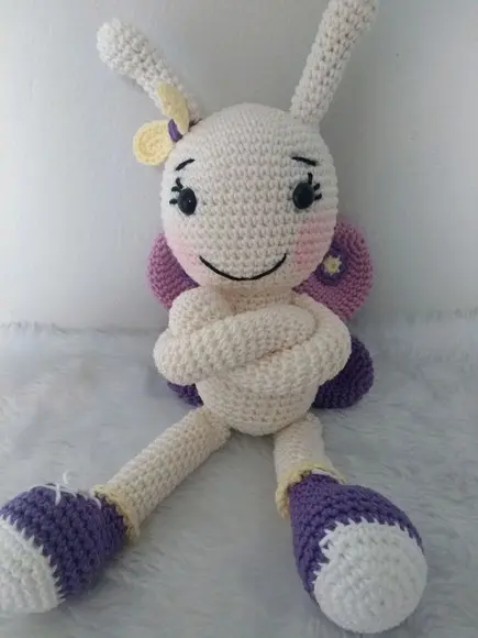 Amigurumi Borboleta