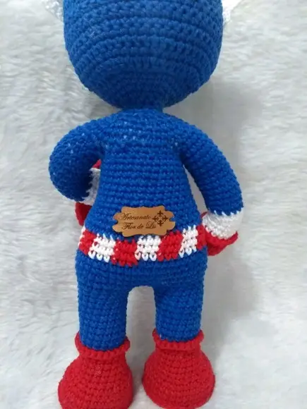 Amigurumi Capitão América