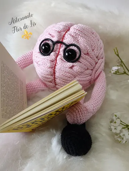 Amigurumi Cérebro
