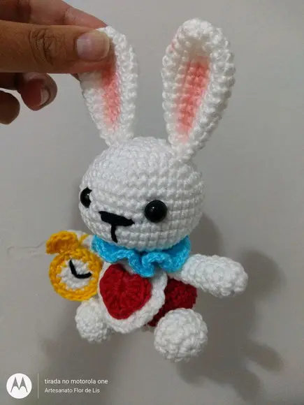 Amigurumi Coelhinho da Alice