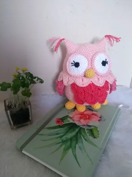 Amigurumi Corujinha Lis