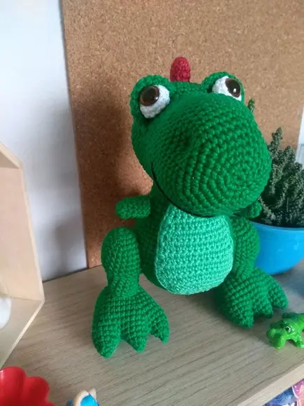 Amigurumi Dino T-Rex