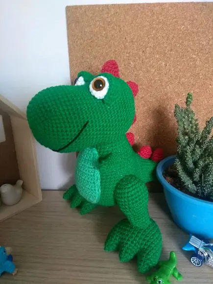 Amigurumi Dino T-Rex