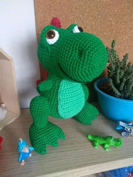 Amigurumi Dino T-Rex