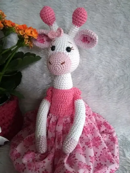 Amigurumi Girafa Menina