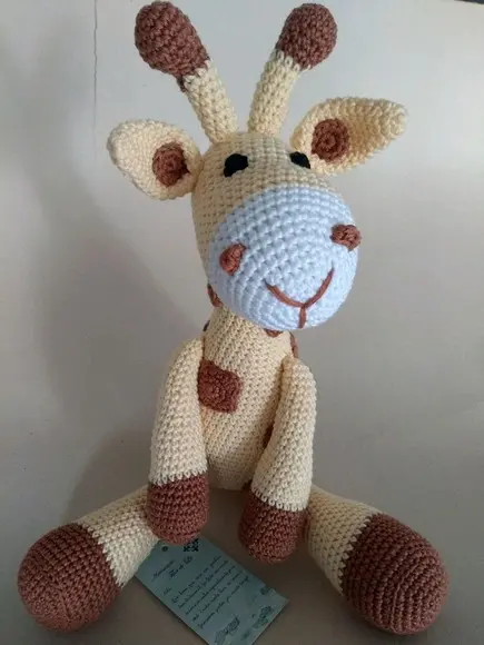 Amigurumi Girafa Oliver