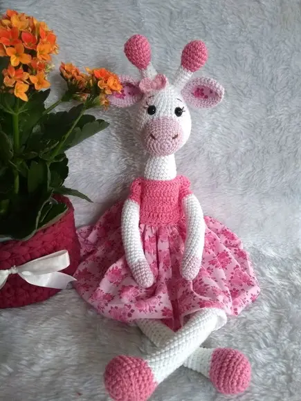 Amigurumi Girafa Menina