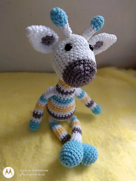 Amigurumi Girafinha Listrada