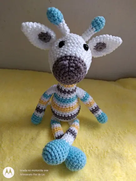 Amigurumi Girafinha Listrada