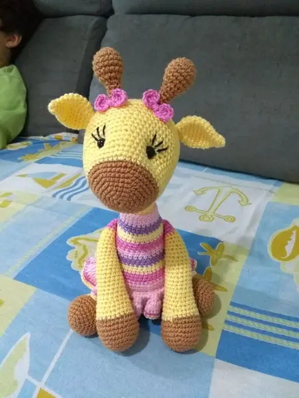 Amigurumi Girafinha Colors