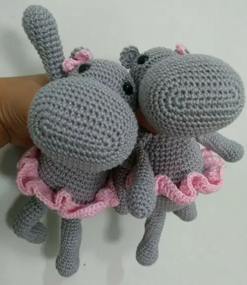 Amigurumi Hipofofa Bailarina