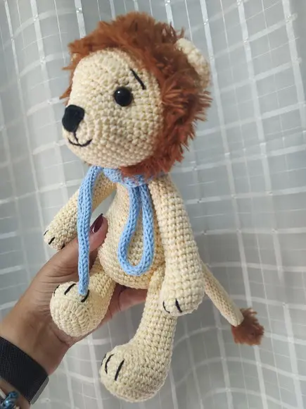 Amigurumi Leão de Crochê