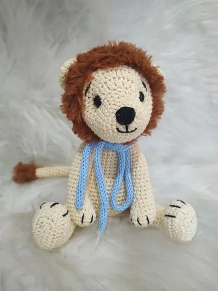 Amigurumi Leão de Crochê