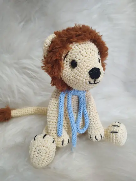 Amigurumi Leão de Crochê