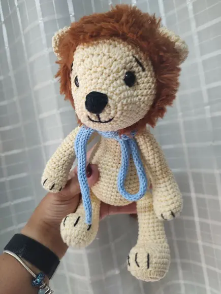 Amigurumi Leão de Crochê