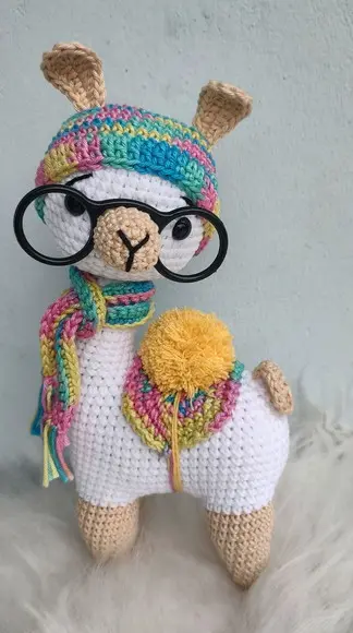Amigurumi Lhama Bacana