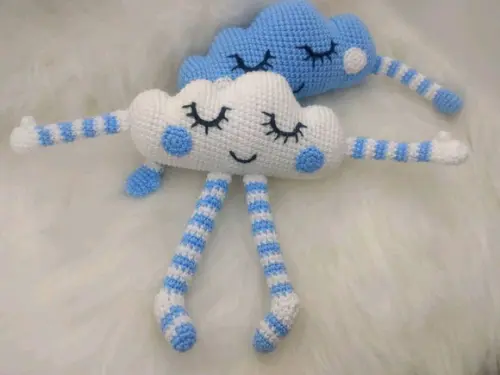 Amigurumi Nuvem de Crochê