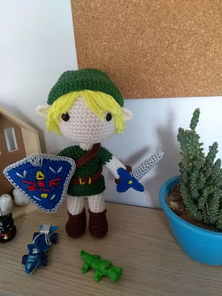 Amigurumi Link - The Legend of Zelda