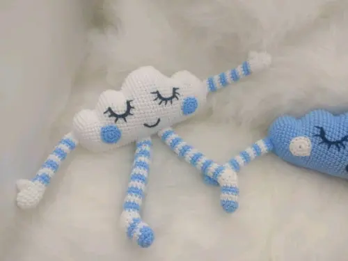 Amigurumi Nuvem de Crochê