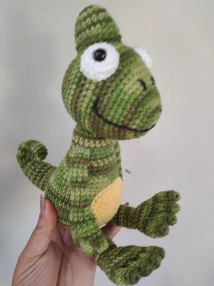 Amigurumi Personagem Dorama - Lagarto