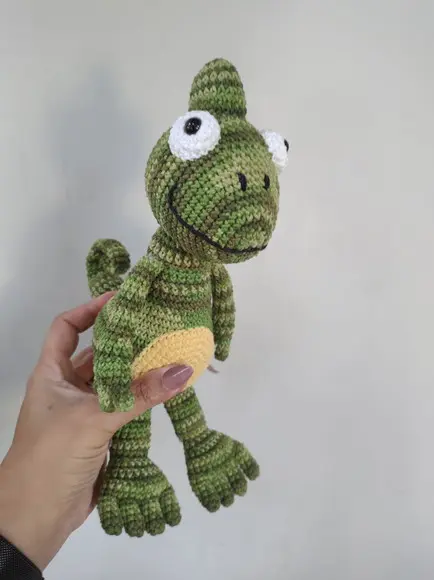 Amigurumi Personagem Dorama - Lagarto