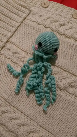 Amigurumi Pequenos e Fofinhos Água Viva