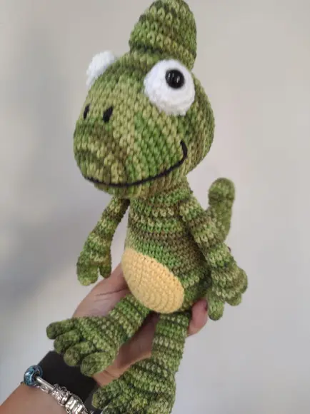 Amigurumi Personagem Dorama - Lagarto