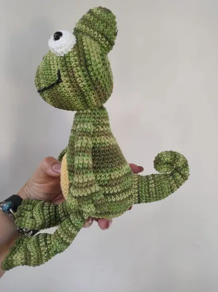 Amigurumi Personagem Dorama - Lagarto