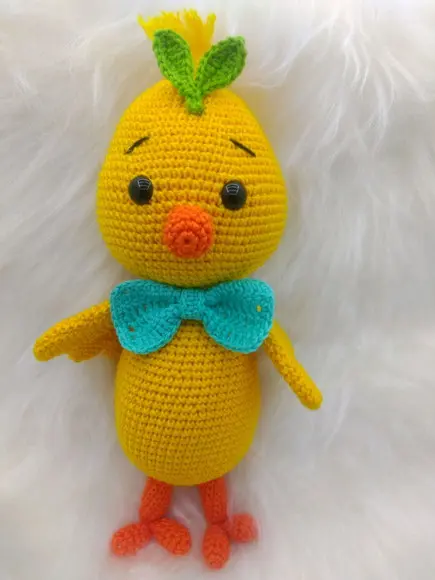 Amigurumi Pintinho em Crochê