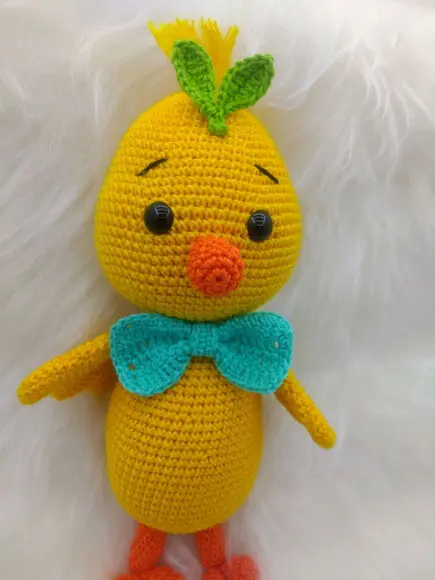 Amigurumi Pintinho em Crochê
