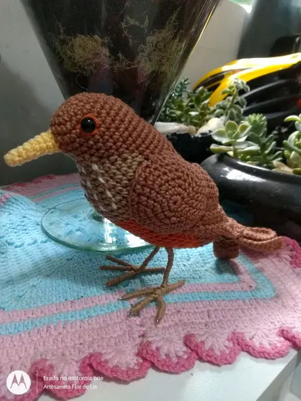 Amigurumi Sabiá