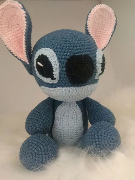 Amigurumi Stitch em Crochê