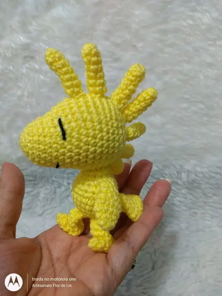 Amigurumi Snoopy com Woodstock