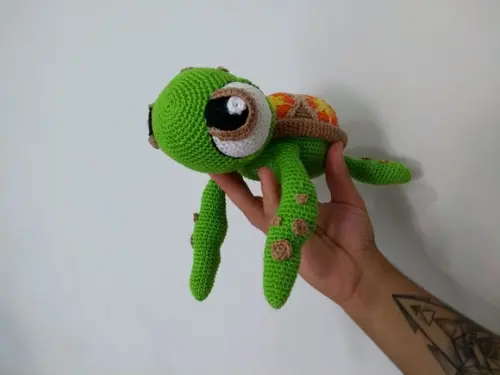 Amigurumi Tartaruga do Nemo