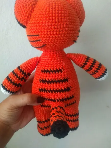 Amigurumi Tigrinho em Crochê