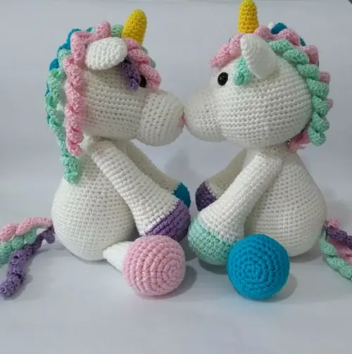 Amigurumi Unicórnio
