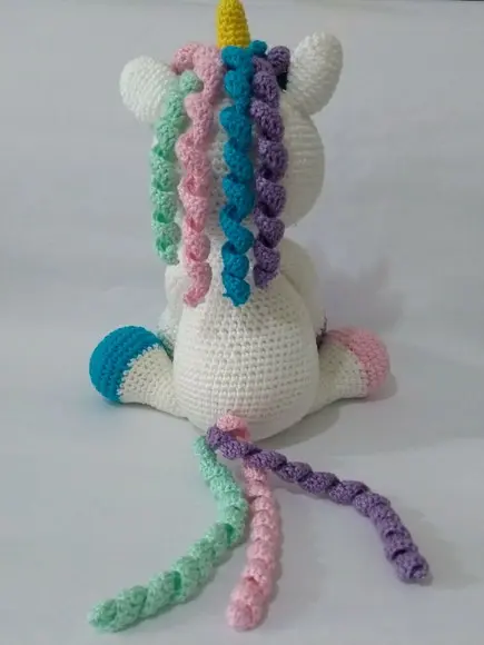 Amigurumi Unicórnio