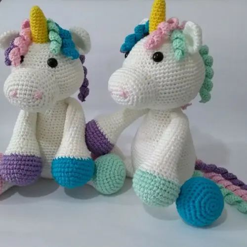 Amigurumi Unicórnio