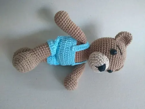 Amigurumi Urso Menino