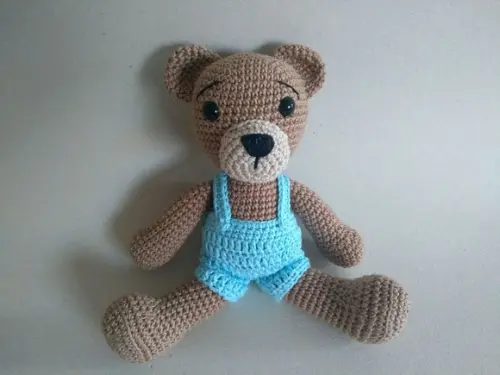 Amigurumi Urso Menino