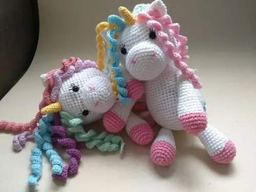 Amigurumi Unicórnio Fofo