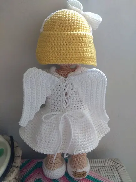 Anjinha Baby da Artesanato Flor de Lis