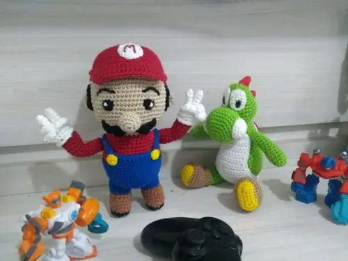Amigurumi Yoshi