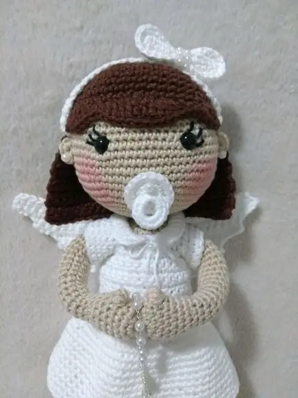 Anjinha Baby da Artesanato Flor de Lis