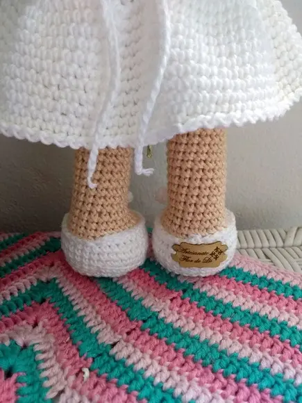 Anjinha Baby da Artesanato Flor de Lis