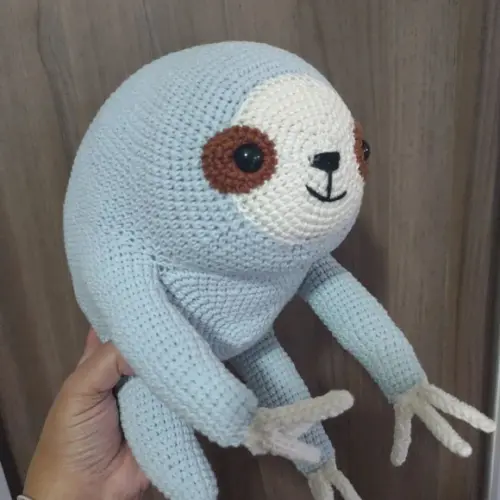 Bicho preguiça em crochê