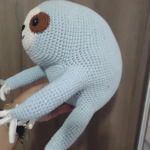 Bicho preguiça em crochê