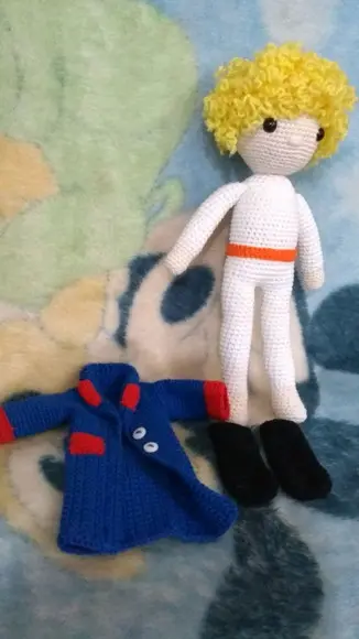 Boneco Pequeno Príncipe